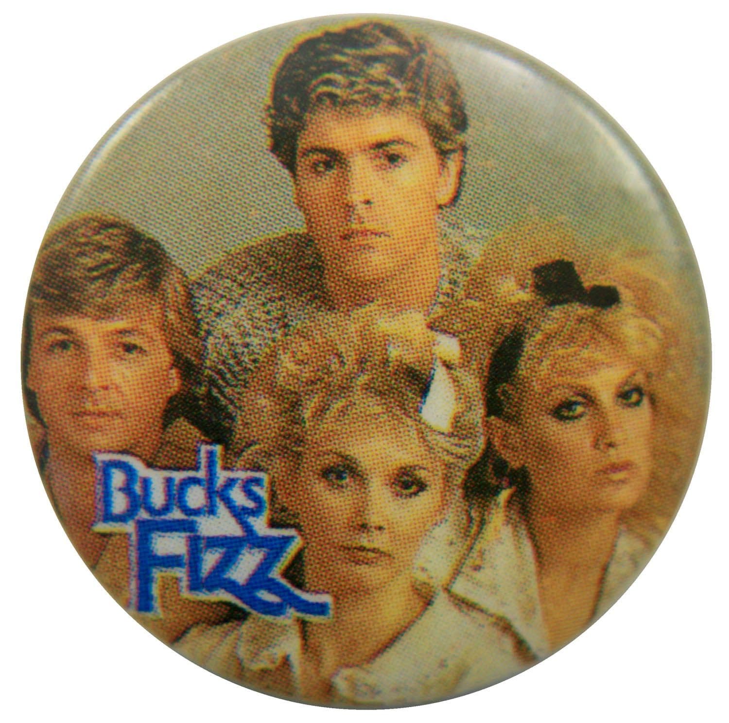 Bucks Fizz - 'Group Heads' Button Badge