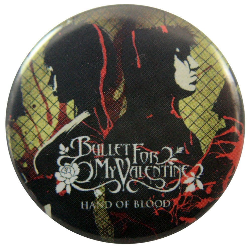 Bullet For My Valentine - 'Hand of Blood' Button Badge