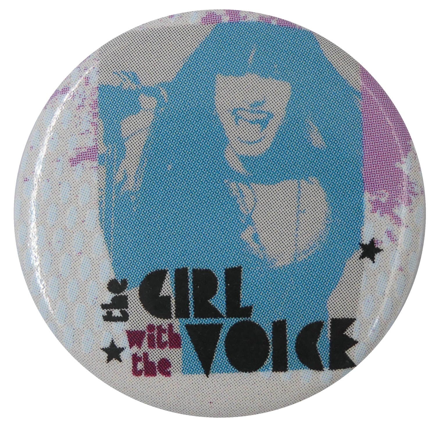Camp Rock - 'Mitchie the Girl with the Voice' Button Badge