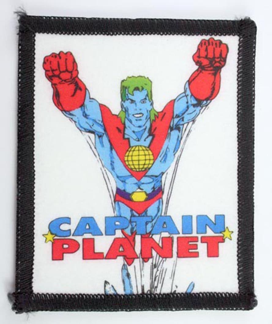 Captain Planet - Printed Patch