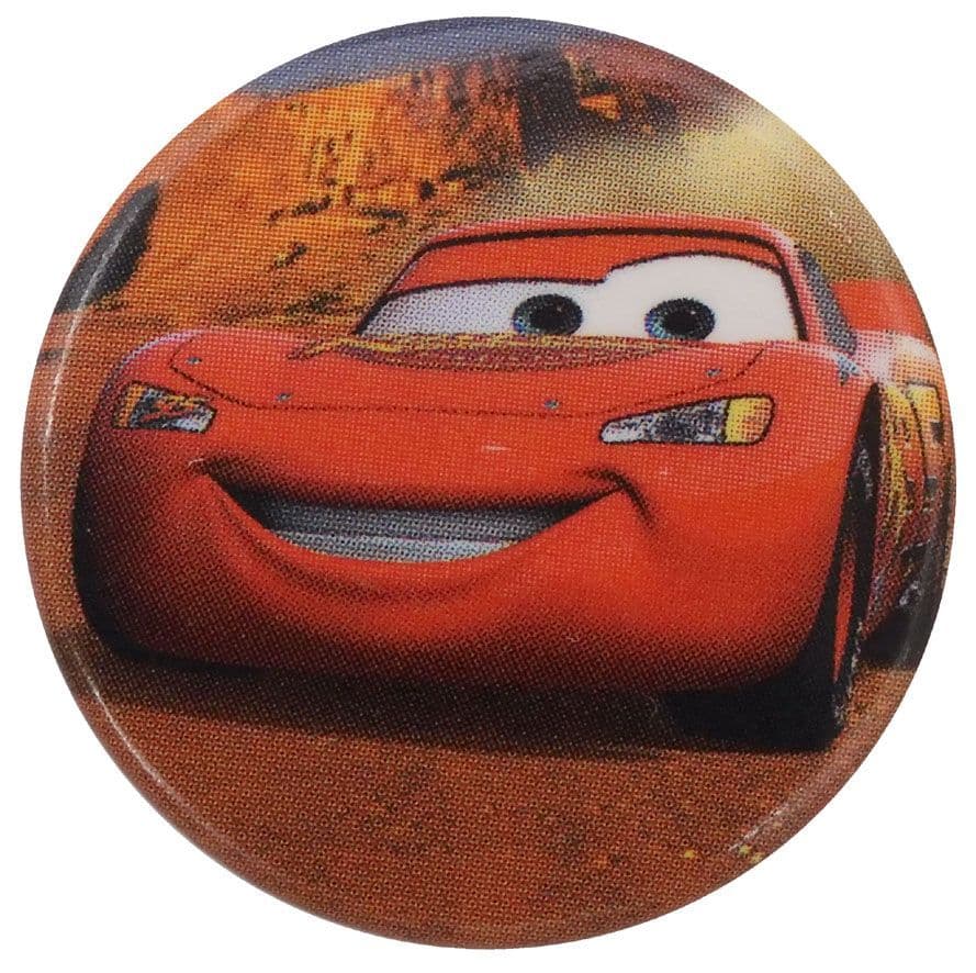 Cars - 'Lightning McQueen' Button Badge