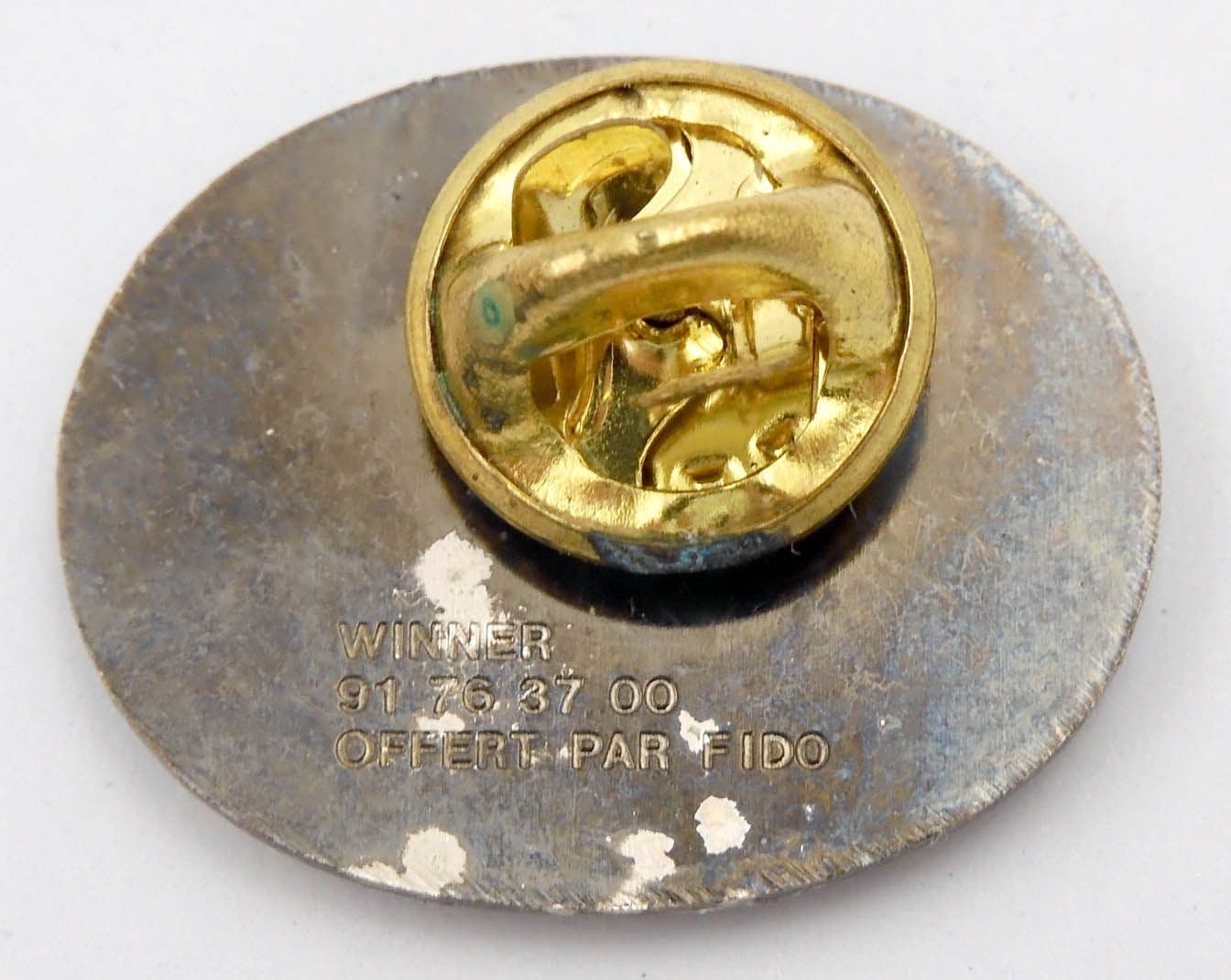 Cat - 'By Georges Wolinski' Enamel Badge