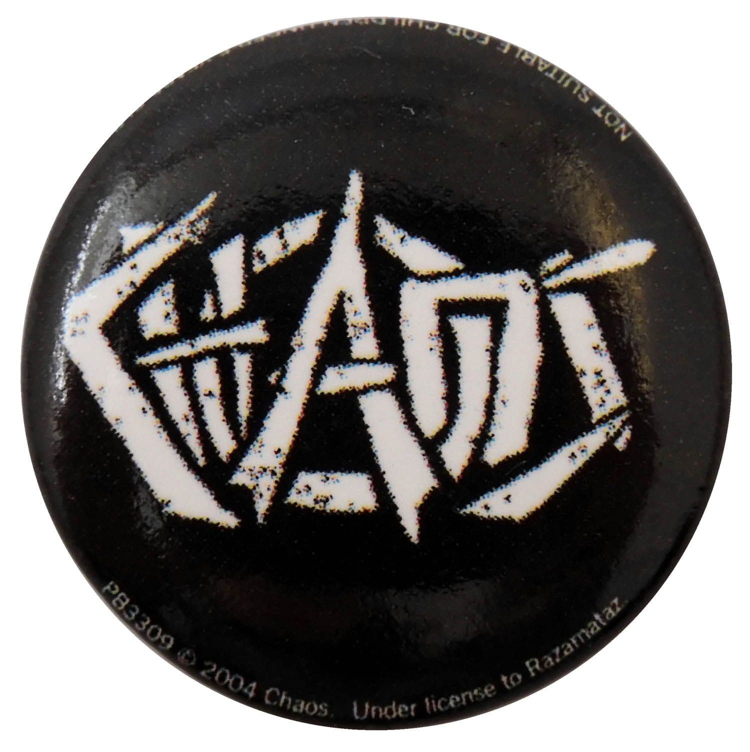 Chaos UK - 'Chaos Logo' Button Badge