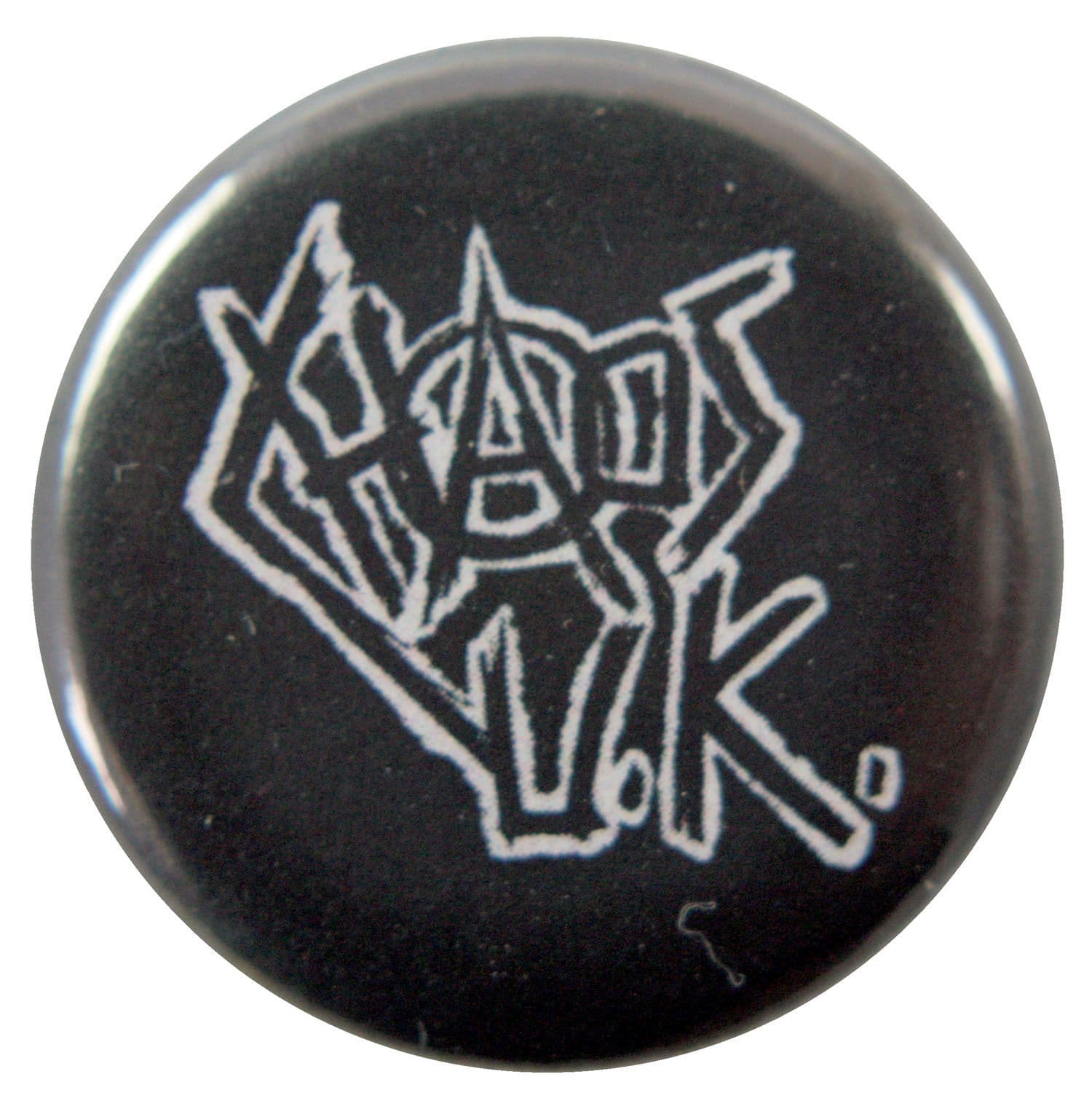 Chaos UK - 'Logo' Button Badge