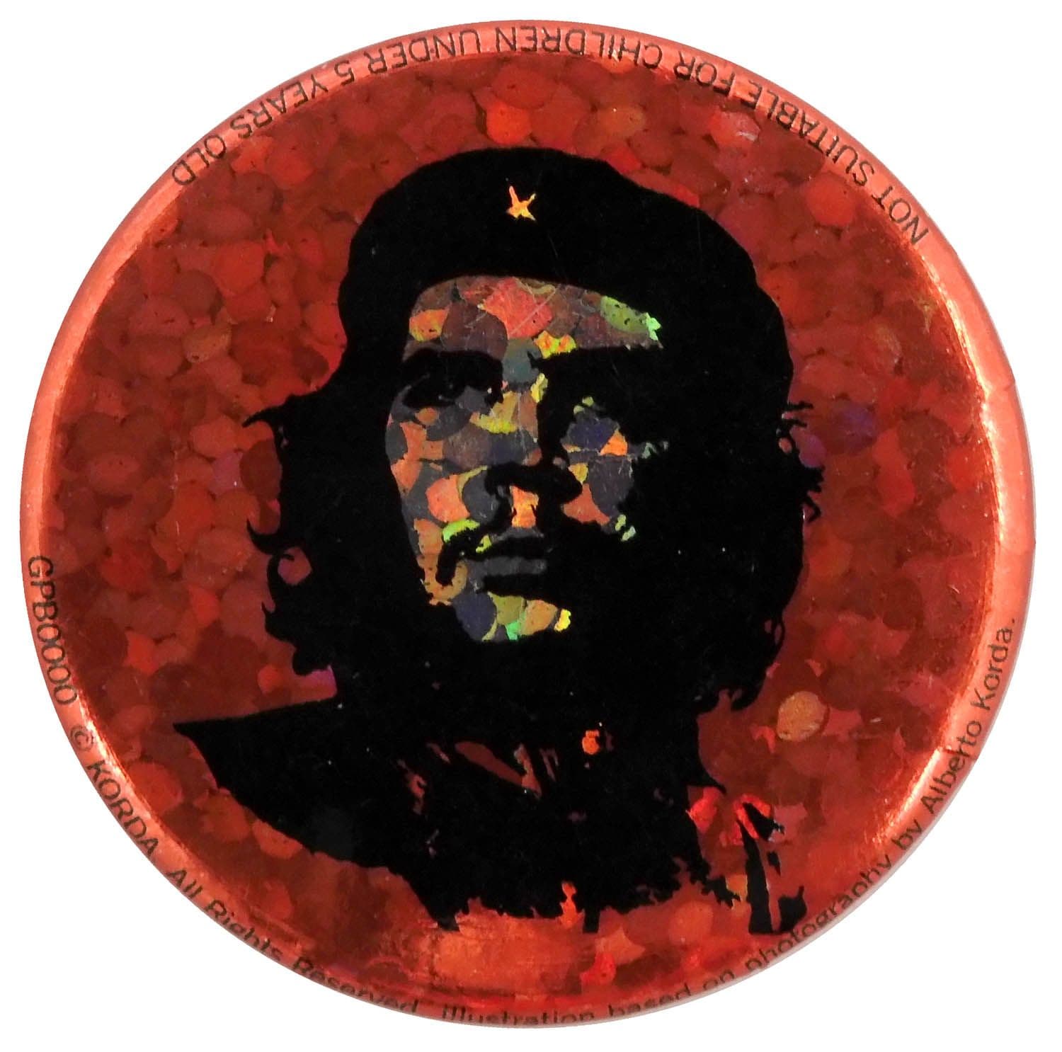 Che Guevara - Glittery Button Badge