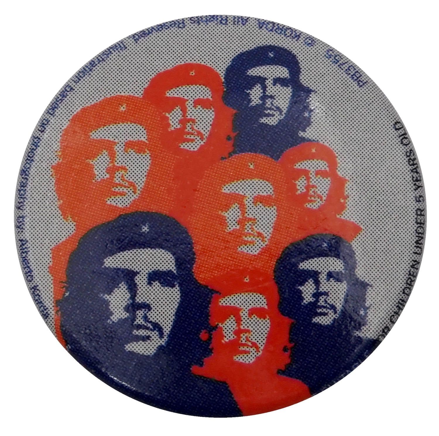 Che Guevara - 'Heads' Button Badge