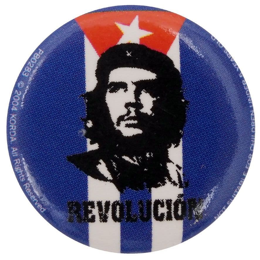 Che Guevara - 'Revolucion' Button Badge