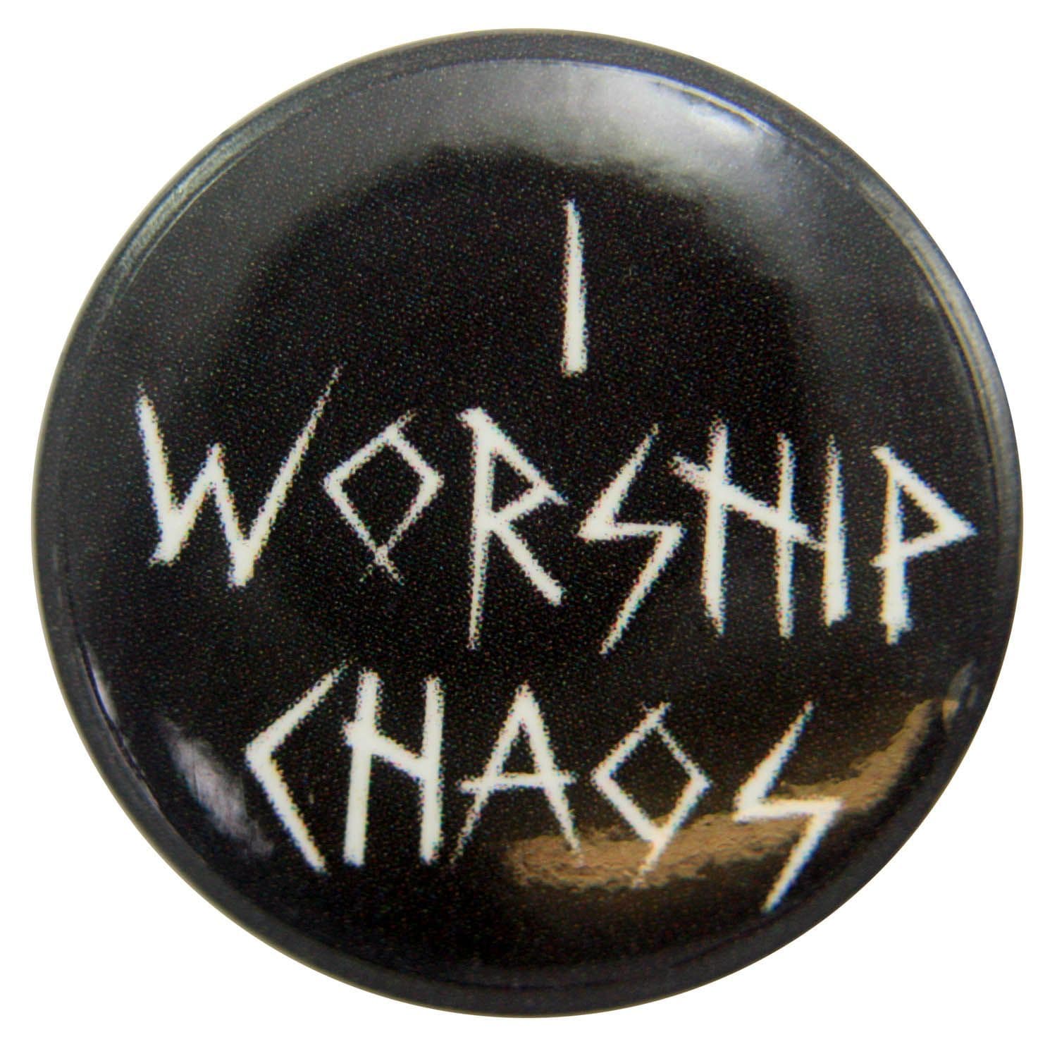 Children of Bodom - 'I Worship Chaos (Name)' Button Badge