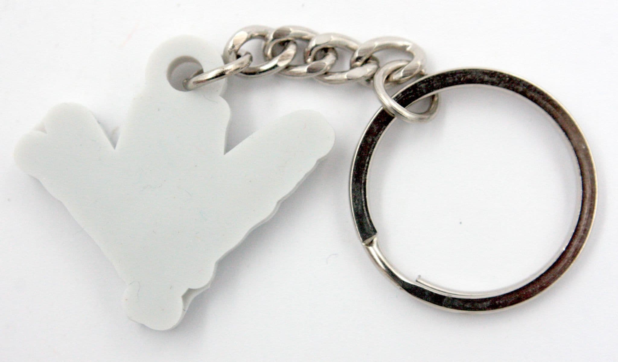 Chris Cornell - 'Logo' Rubber Keyring