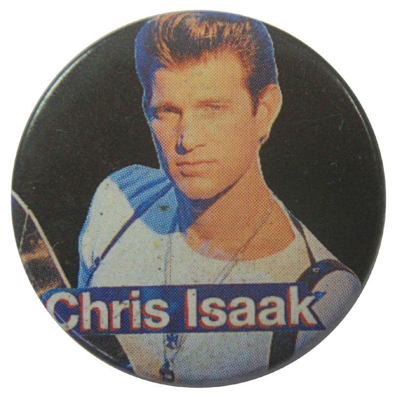 Chris Isaak - 'White Shirt' Button Badge