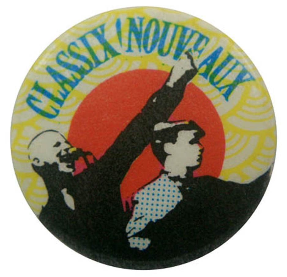 Classix Nouveaux - 'Red Sun' Button Badge