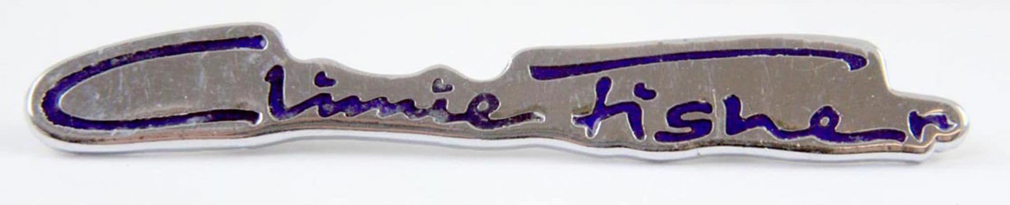 Climie Fisher - 'Logo' Enamelled Metal Badge