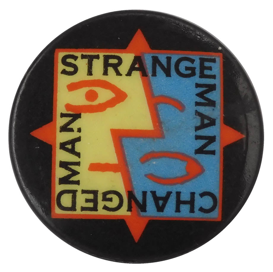 Bram Tchaikovsky - 'Strange Man, Changed Man' Button Badge