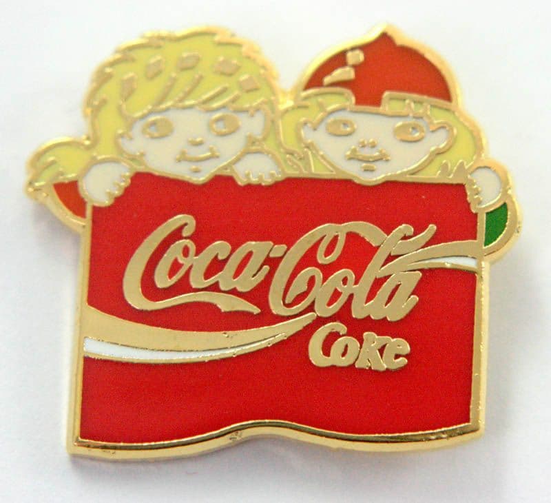 Coca Cola - 'Coke' Enamel Badge