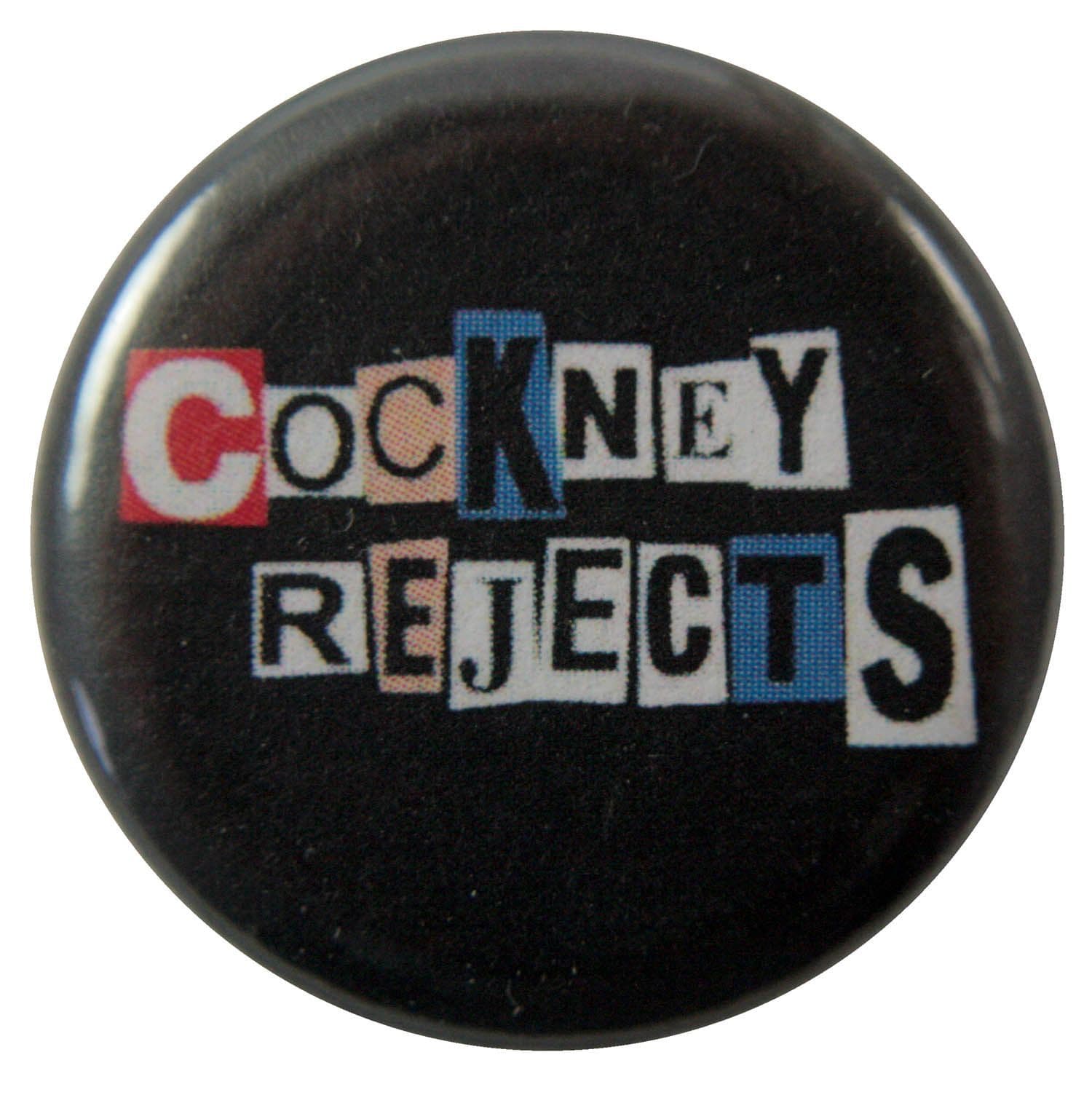 Cockney Rejects  - 'Colour Logo 2' Button Badge