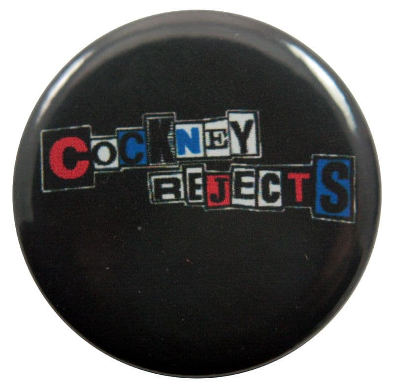 Cockney Rejects - 'Colour Logo' Button Badge