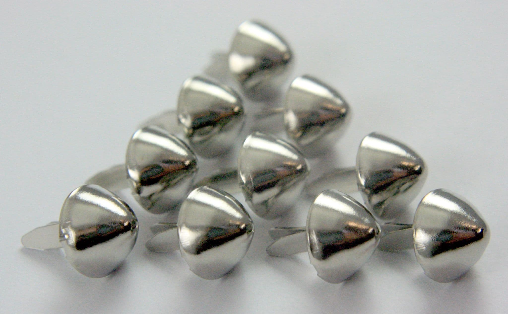 Conical Metal Studs - Pack of 10