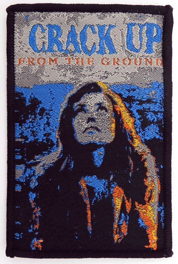 Crack Up - 'From the Ground' Woven Patch