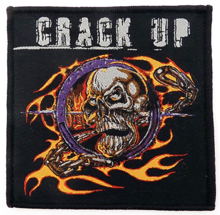 Crack Up - 'Heads Will Roll' Woven Patch