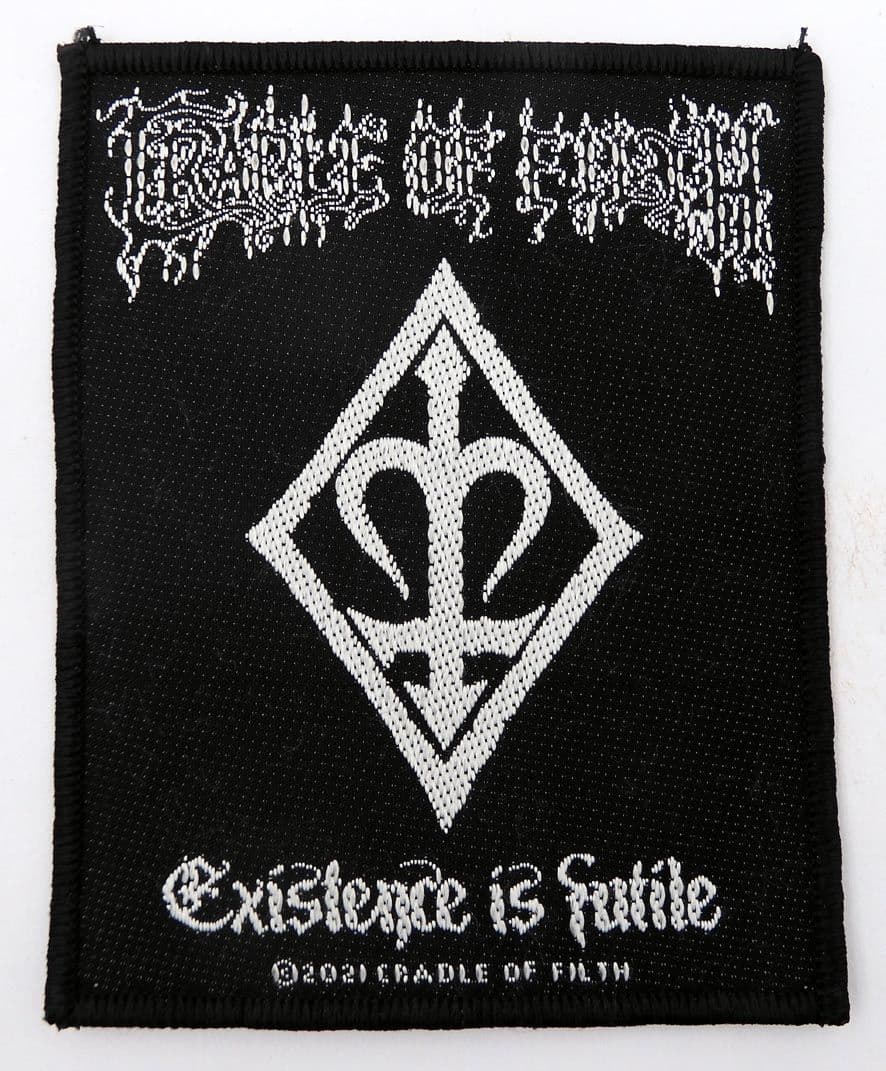 Cradle of Filth - 'Existence is Futile' Woven Patch