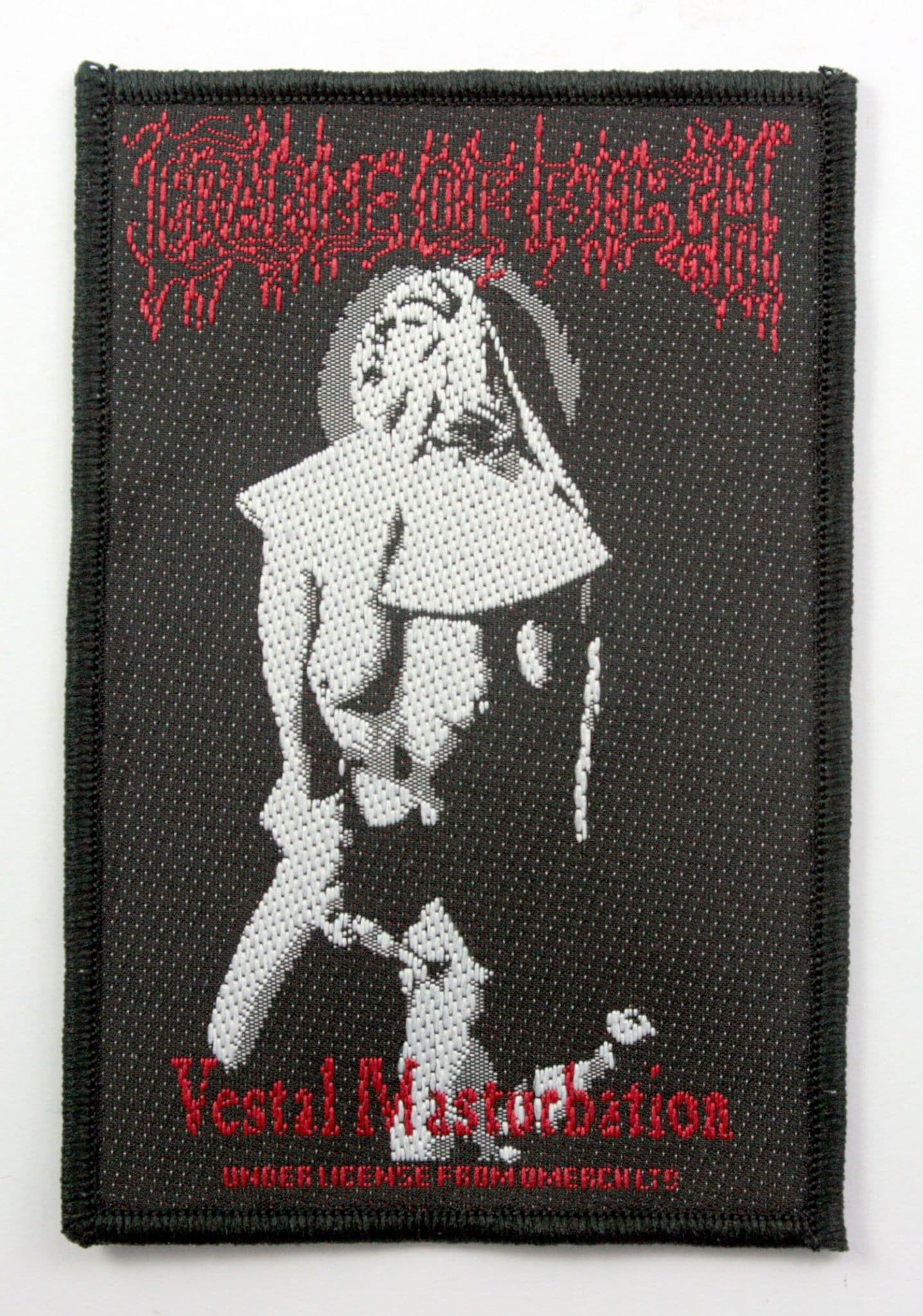 Cradle of Filth - 'Vestal Masturbation' Woven Patch