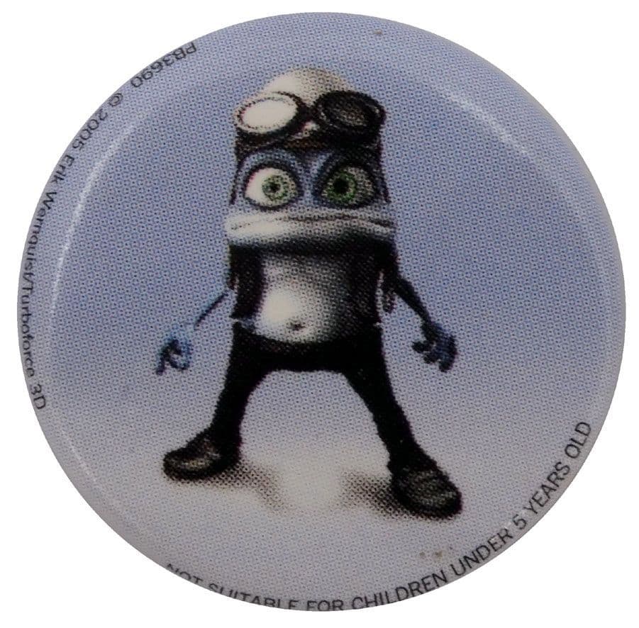 Crazy Frog - 'Posing' Button Badge