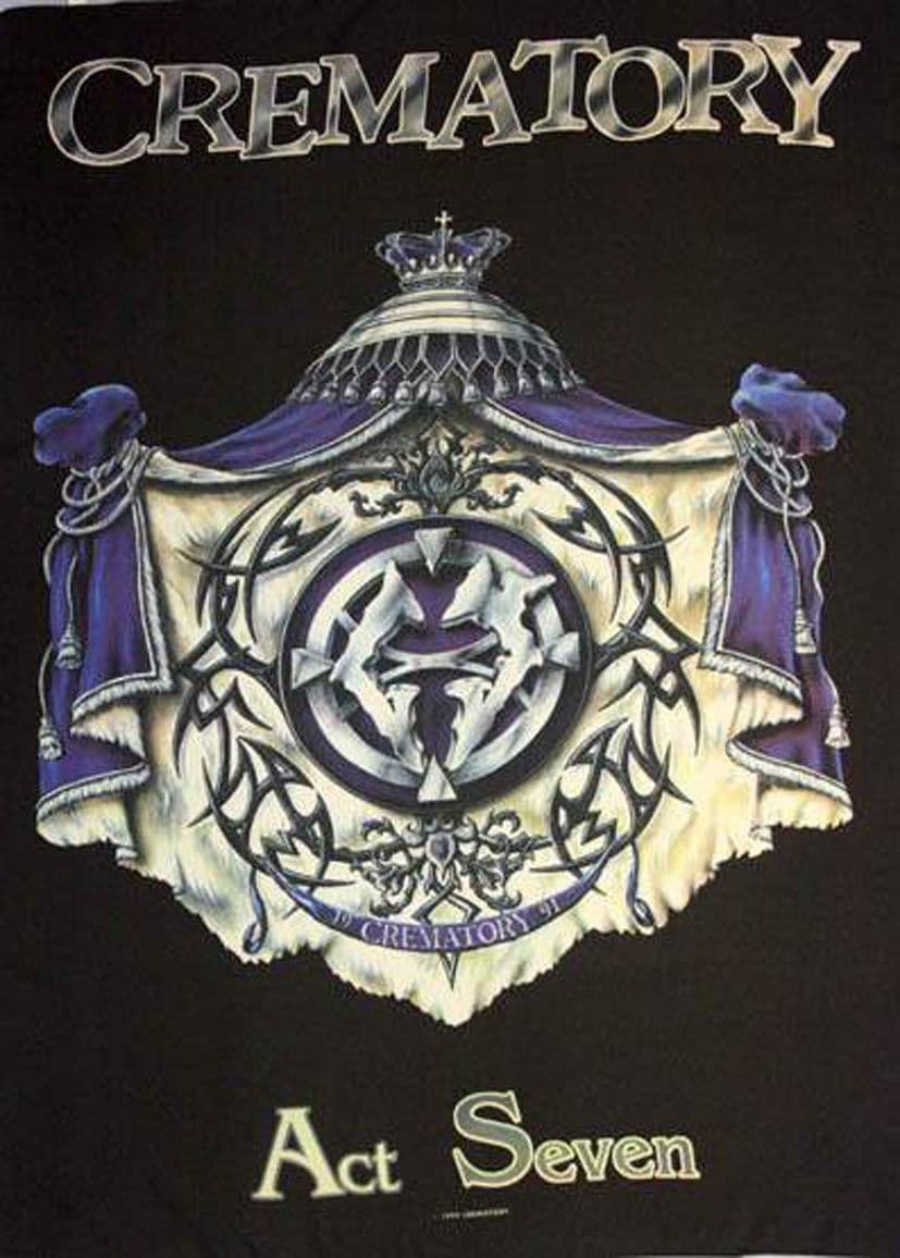 Crematory - 'Act Seven' Poster Flag