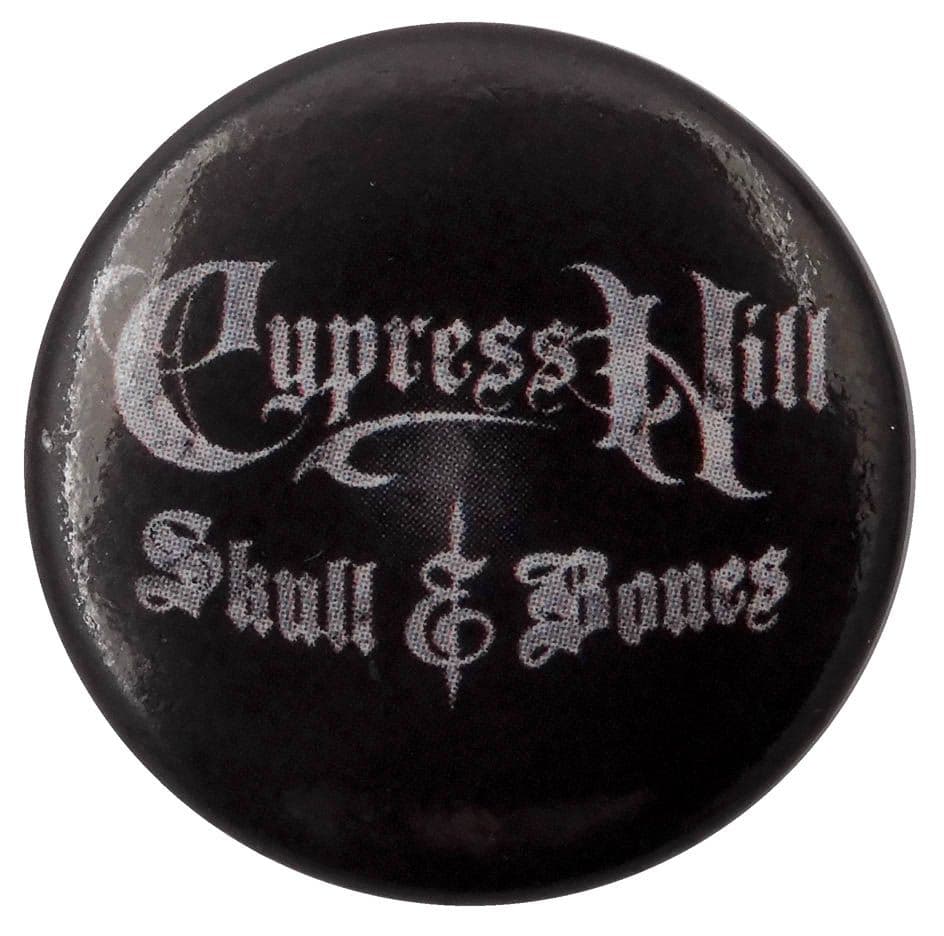 Cypress Hill - 'Skull & Bones' Button Badge