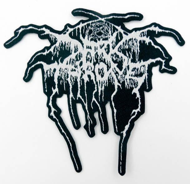 Darkthrone - 'Logo Cut Out' Woven Patch