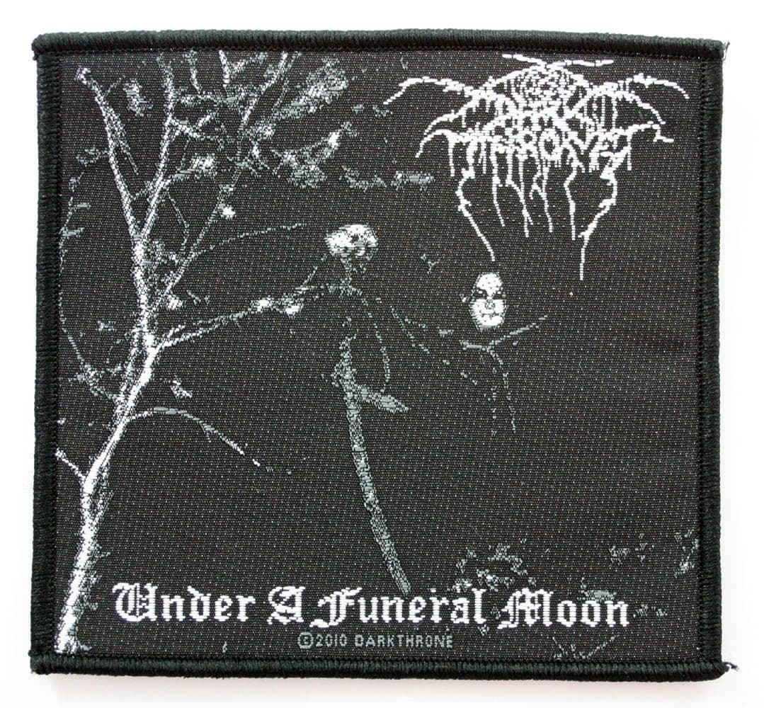 Darkthrone - 'Under a Funeral Moon' Woven Patch