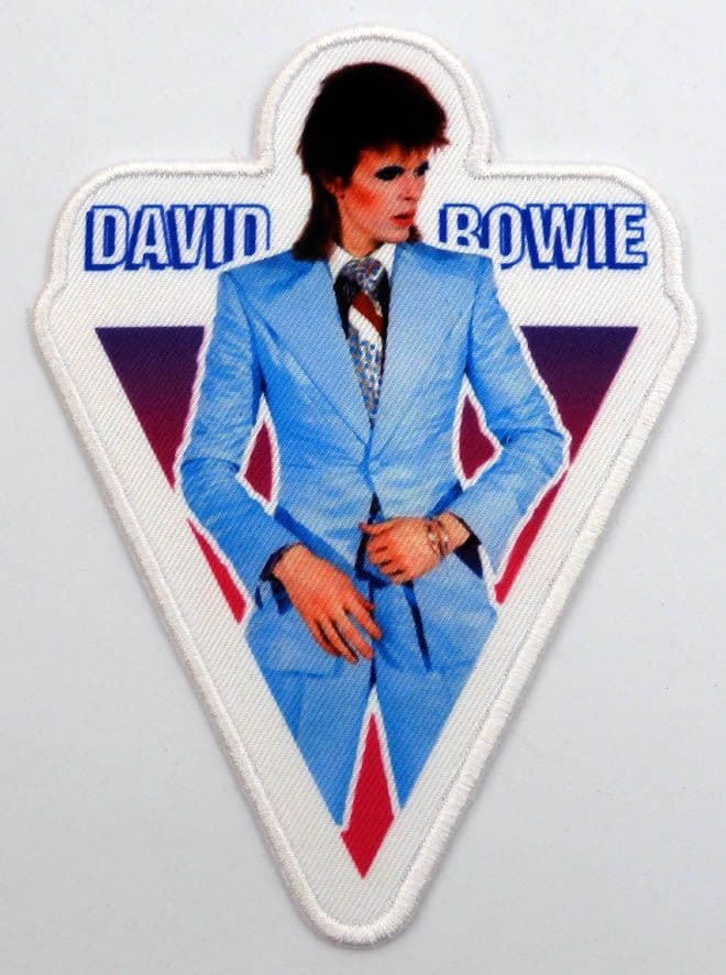 David Bowie - 'Blue Suit' Sew-on Patch