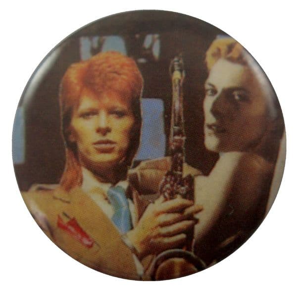 David Bowie - 'David Ginger Hair' Button Badge