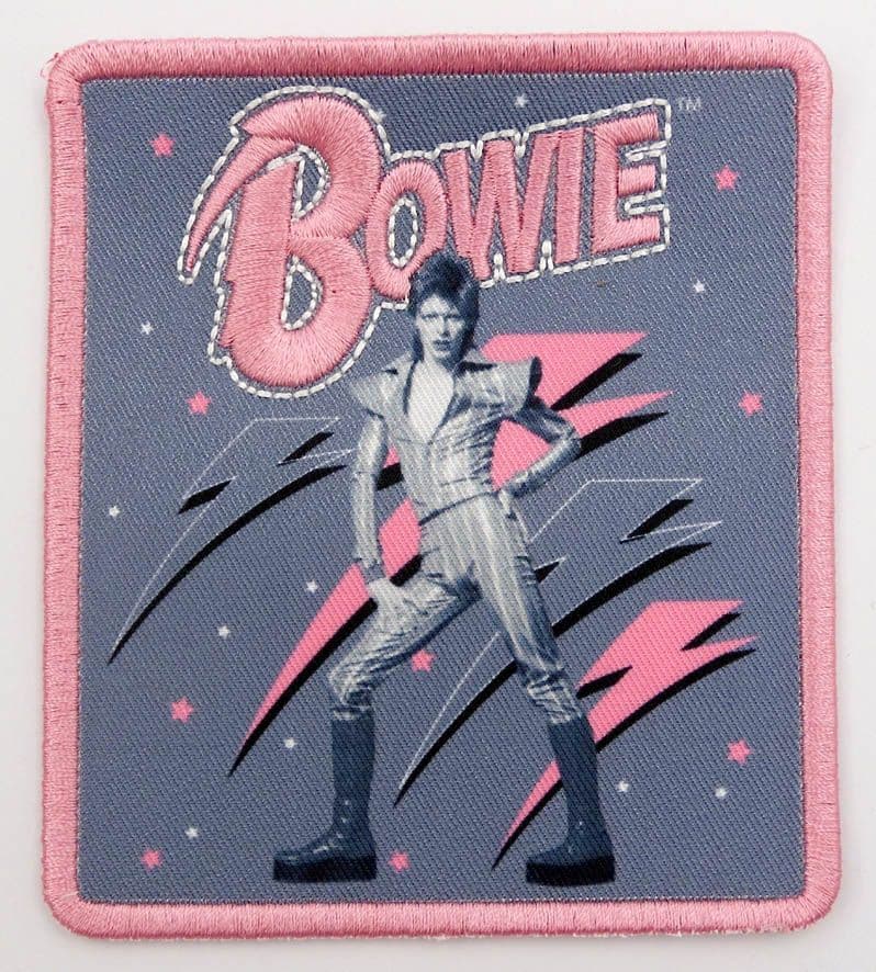 David Bowie - 'Pink Flash' Sew-on Patch