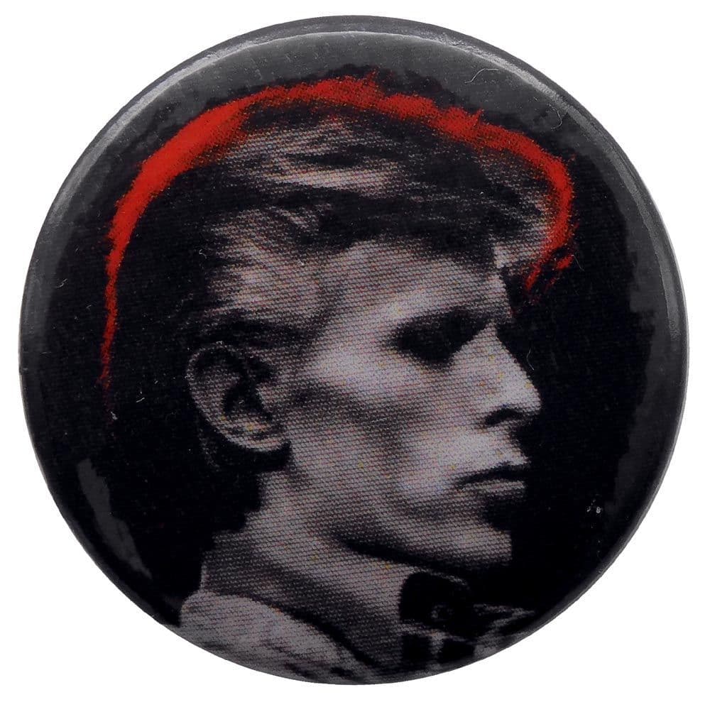David Bowie - 'Red Glow' Button Badge