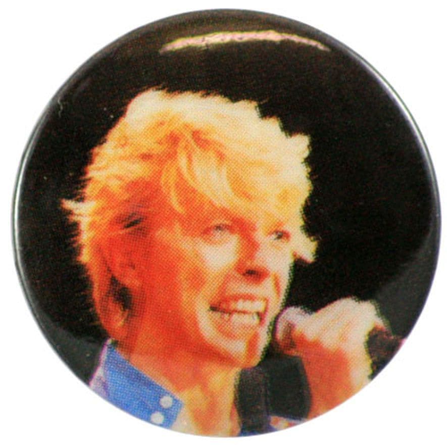 David Bowie - 'Singing Dark' Button Badge