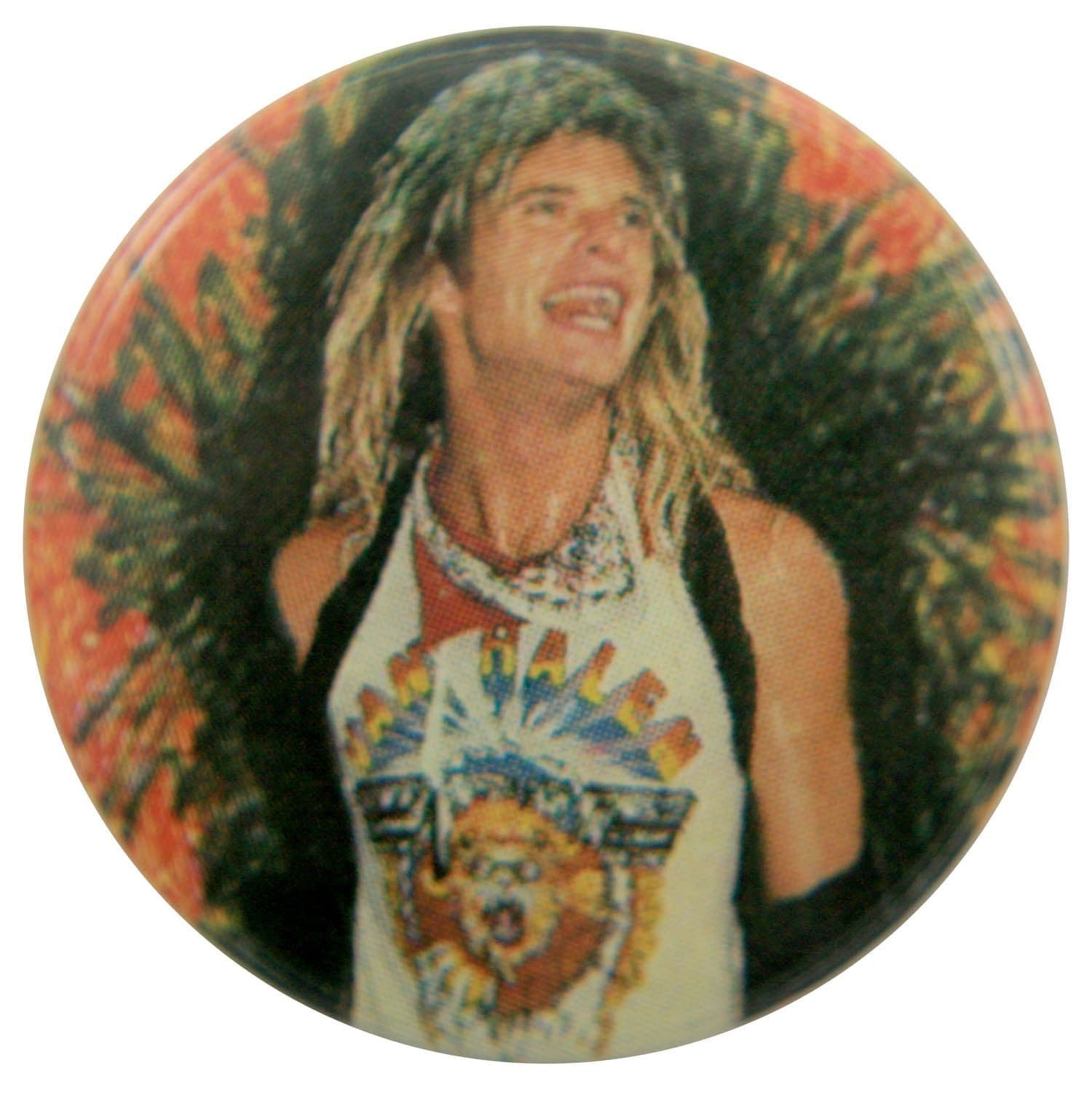 David Lee Roth - 'T.Shirt' Button Badge