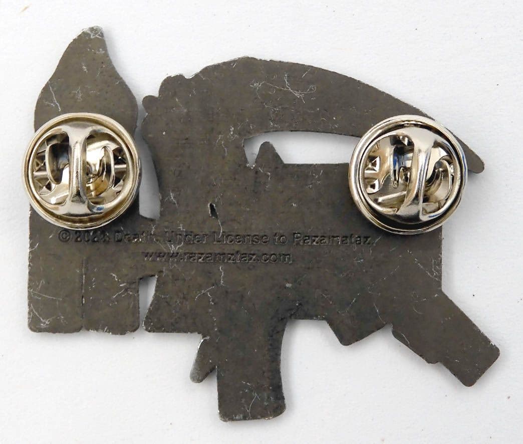 Death - 'Human Logo' Enamelled Metal Lapel Badge