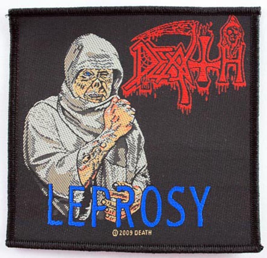 Death - 'Leprosy' Woven Patch