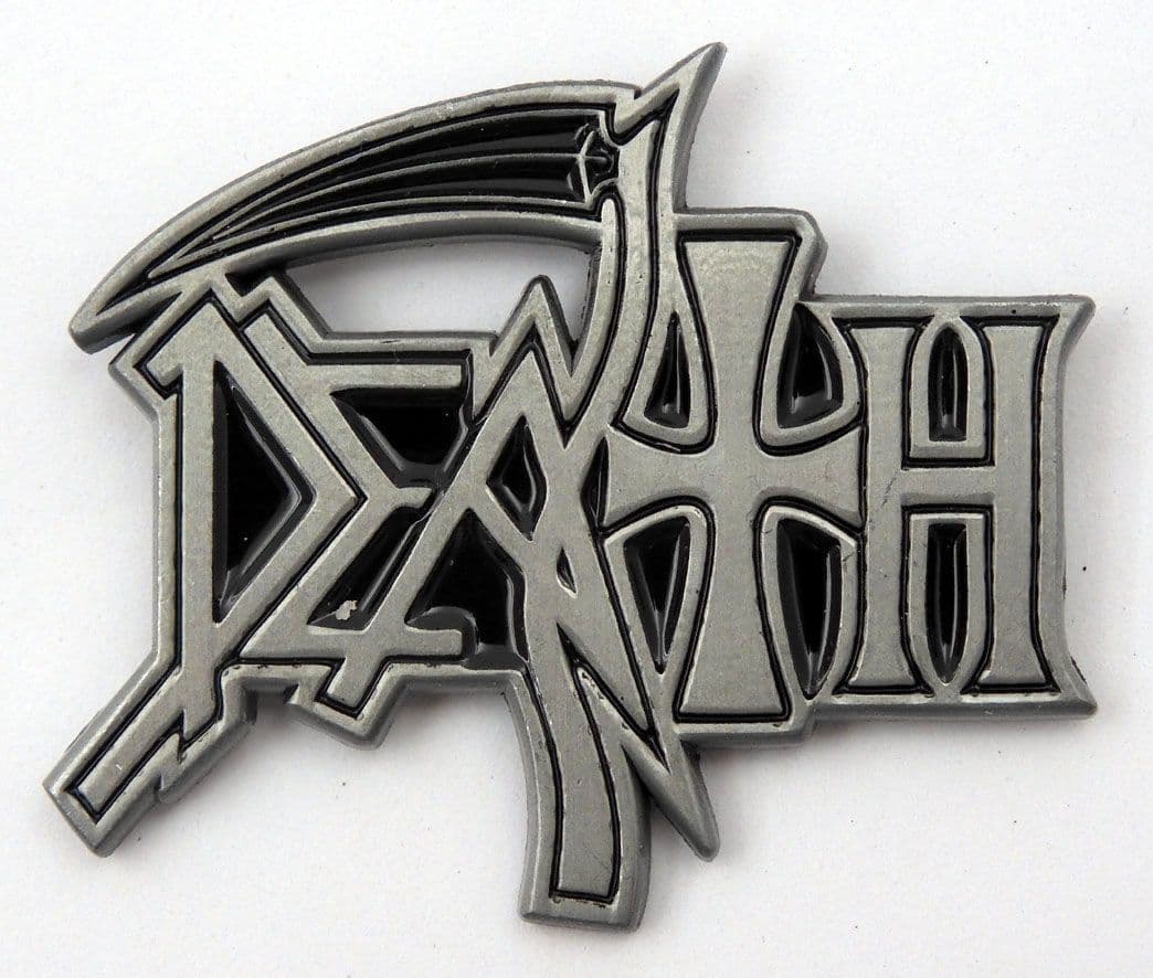 Death - 'Logo' Enamelled Metal Lapel Badge