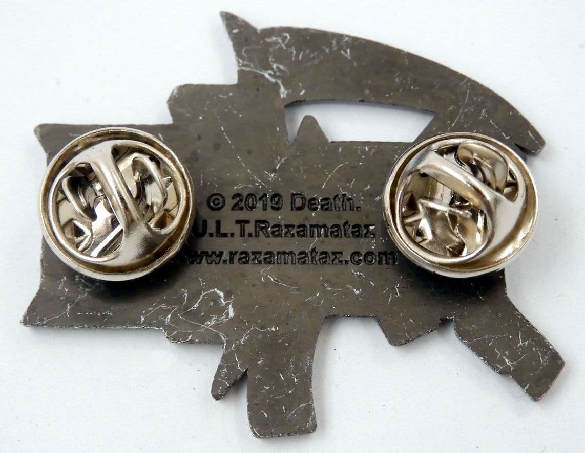 Death - 'Logo' Enamelled Metal Lapel Badge