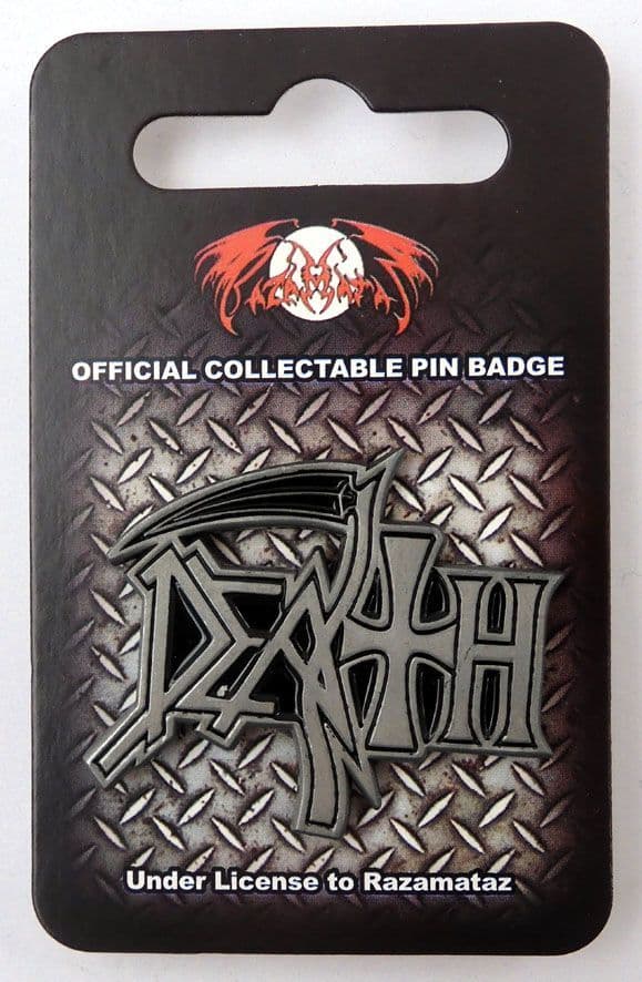Death - 'Logo' Enamelled Metal Lapel Badge