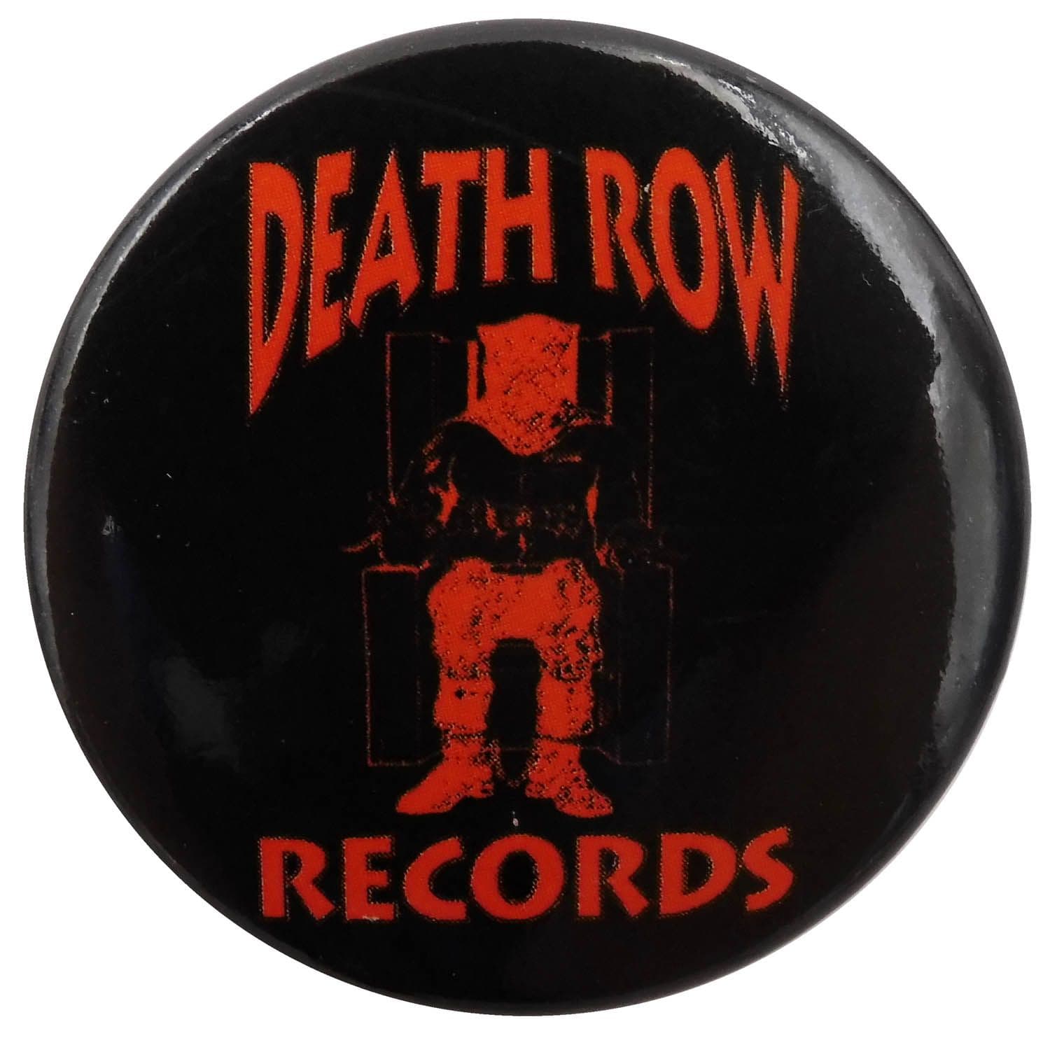 Death Row Records - Large Button Badge