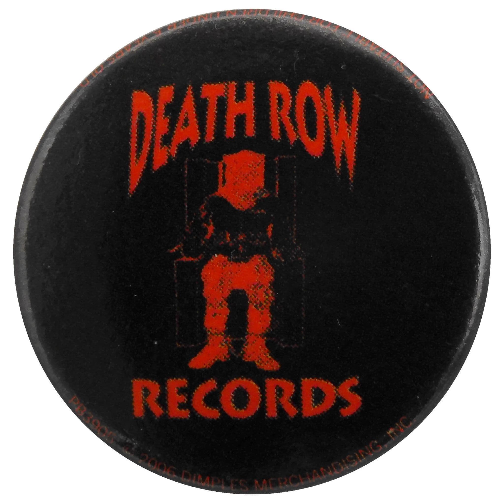 Death Row Records - 'Logo' Button Badge