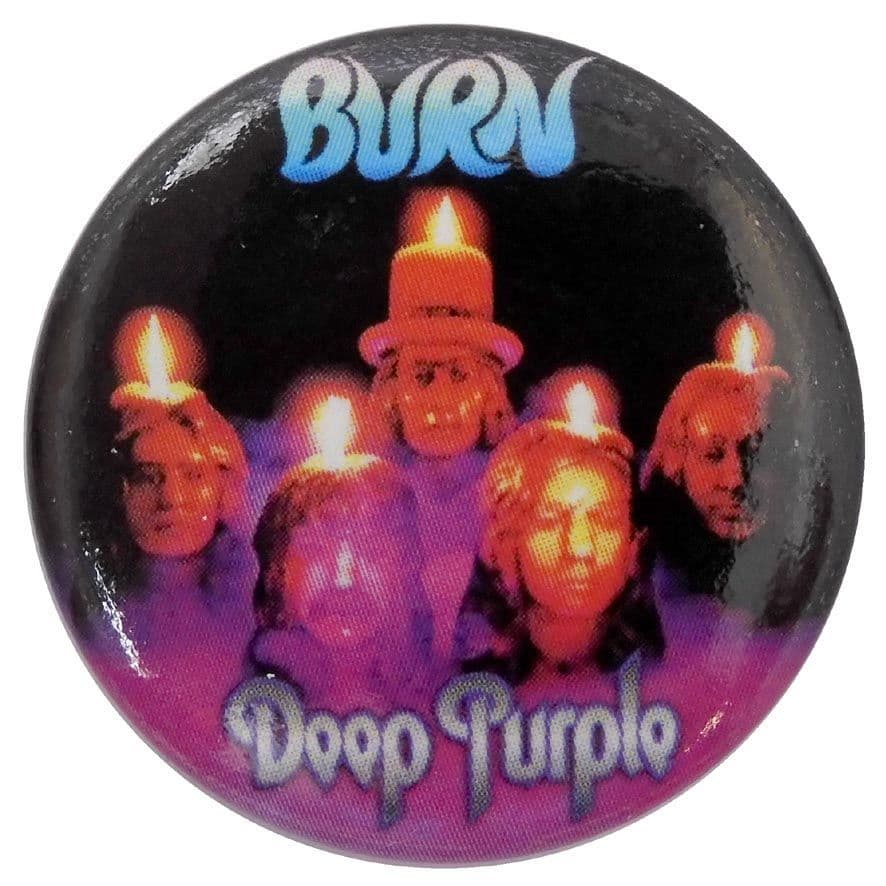 Deep Purple - 'Burn' Button Badge