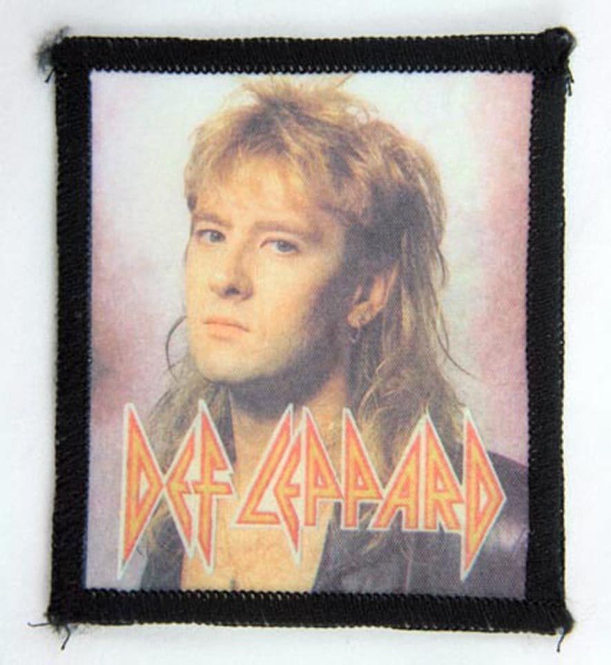 Def Leppard - 'Joe Elliott' Printed Patch