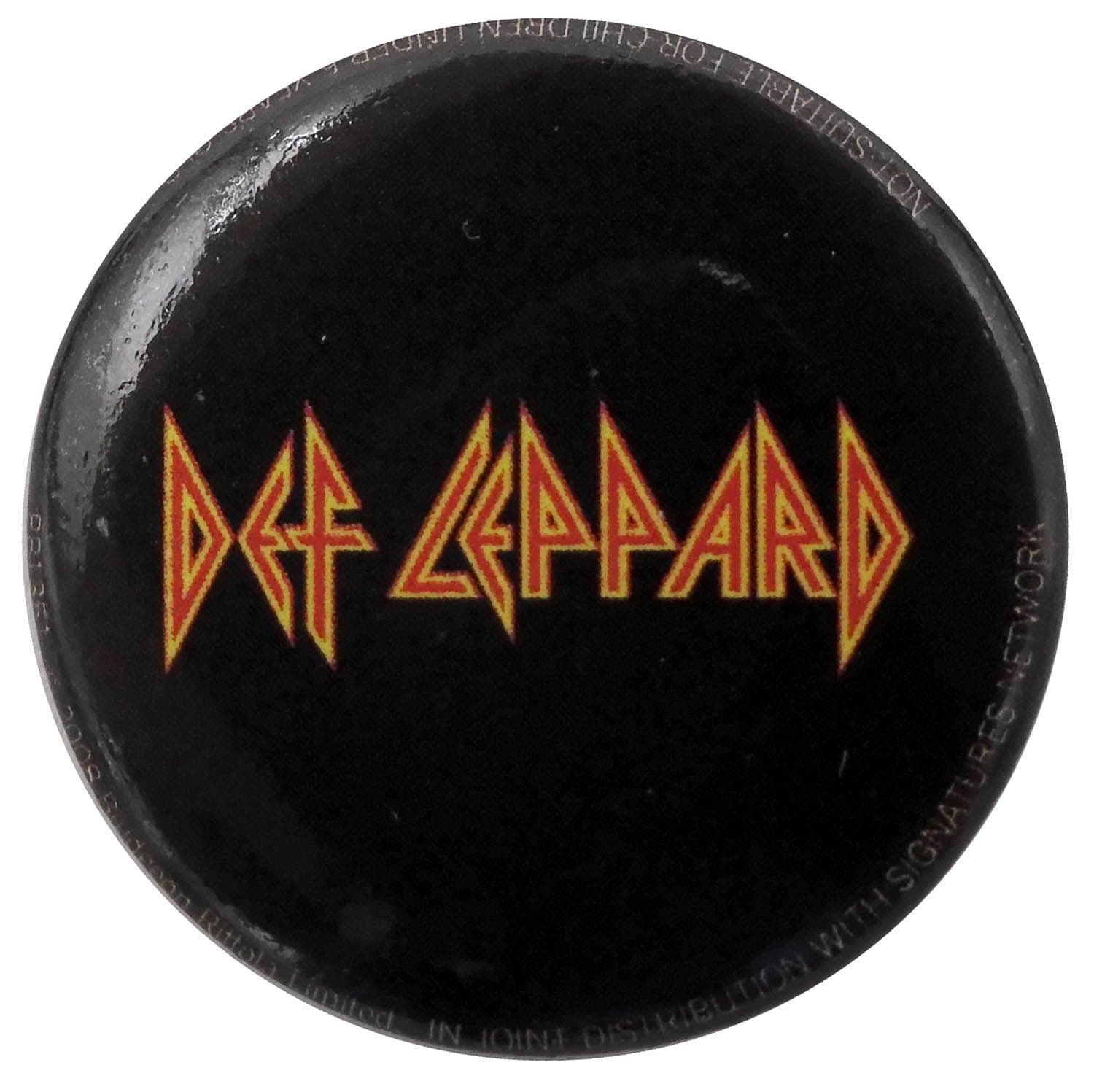 Def Leppard - 'Logo' Button Badge