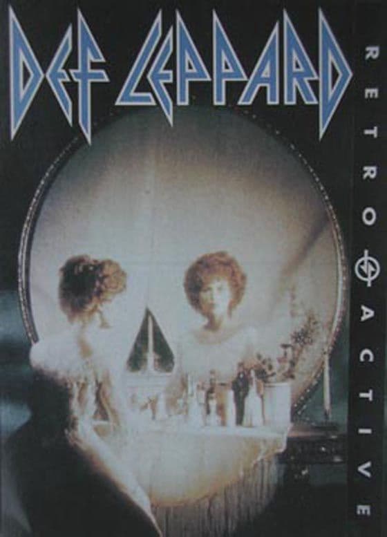 Def Leppard - Retro Active Postcard Sticker