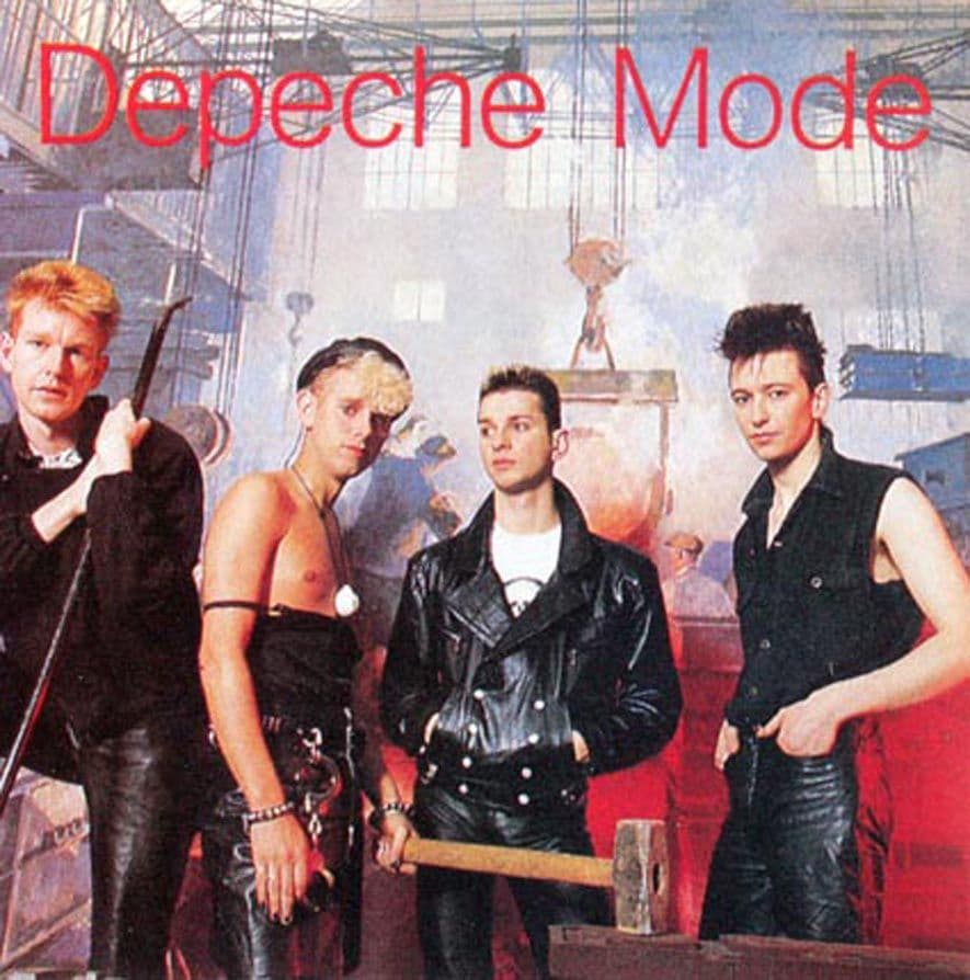 Depeche Mode - 'Construction' Square Sticker
