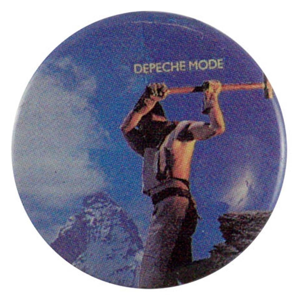 Depeche Mode - 'Construction Time Again' Button Badge