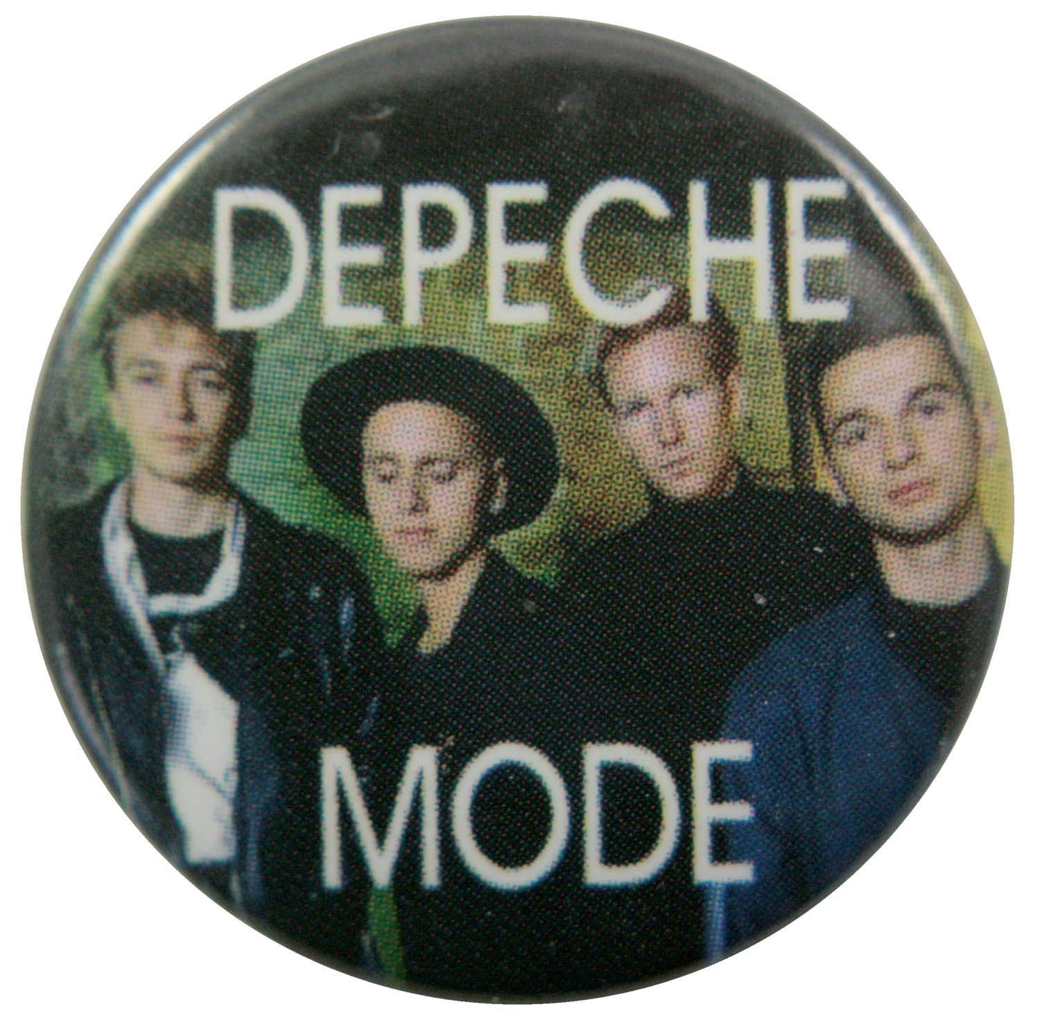 Depeche Mode - 'Group Hat' Button Badge